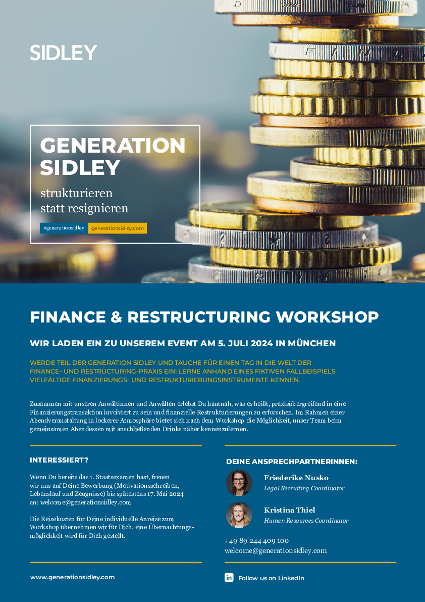 SIDLEY AUSTIN (CE) LLP JUSTA